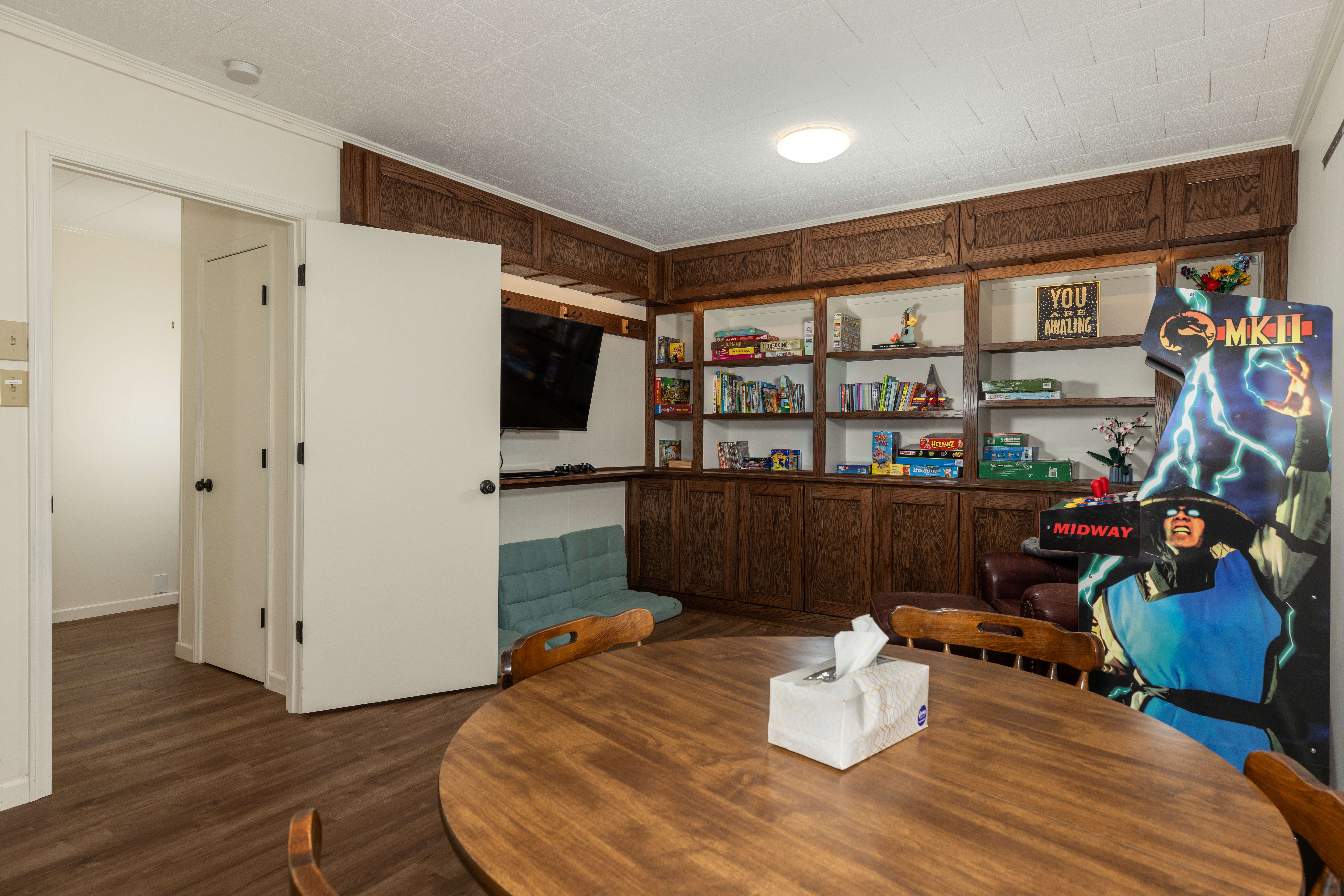 Lower level private bunk room