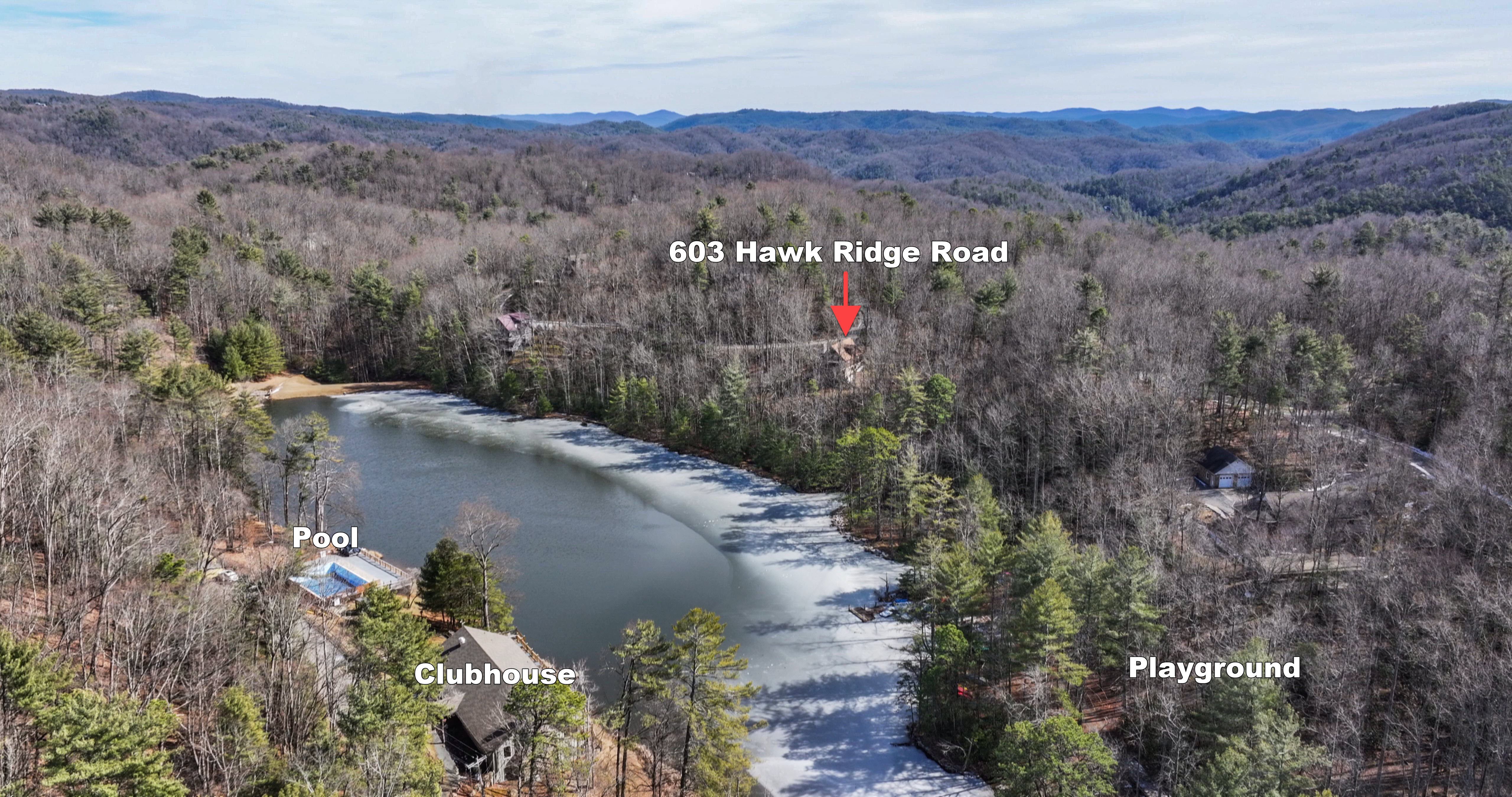 Walk to the clubhouse! 