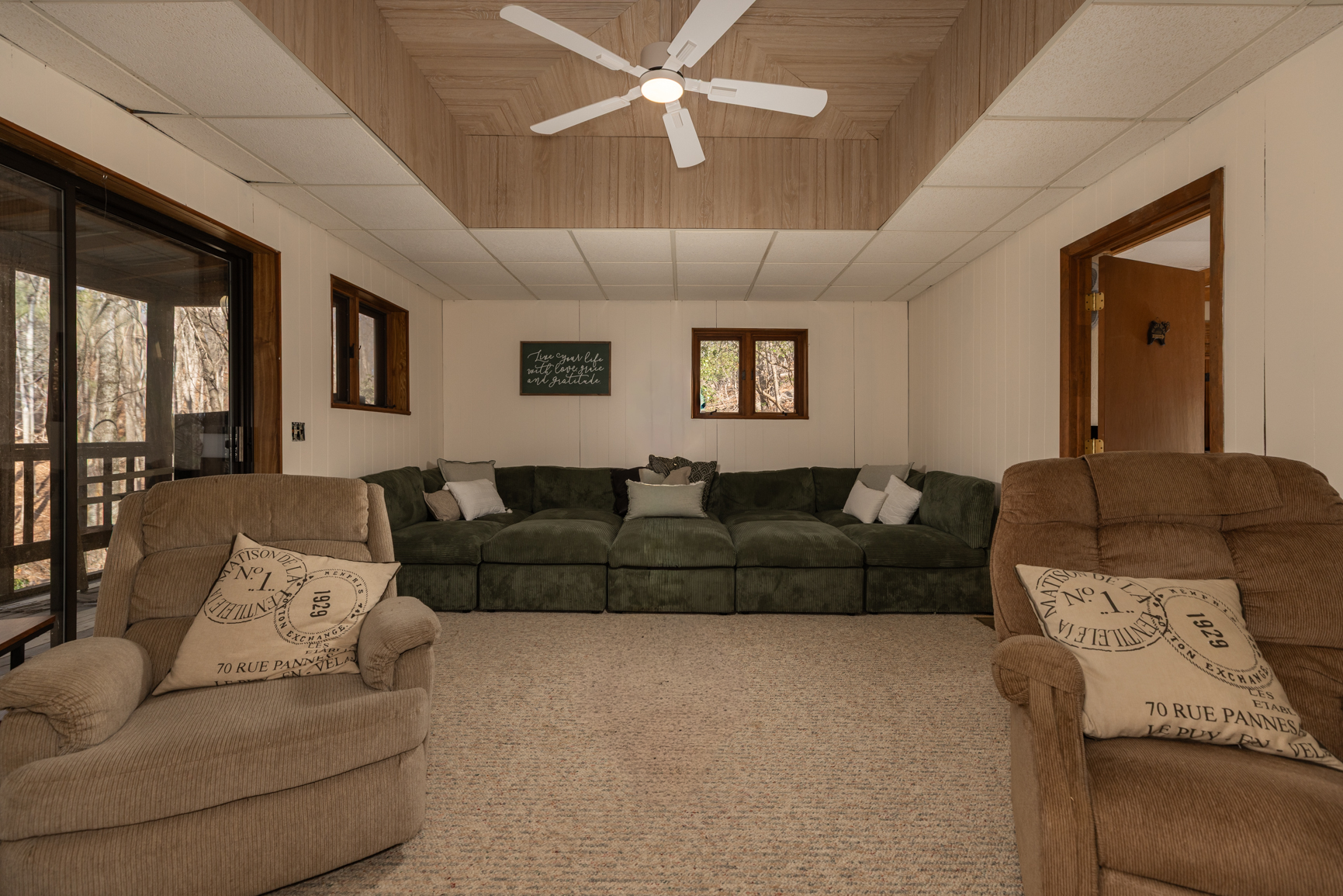 Lower Level Movie Room