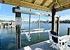 Boat lift accessible for guest use! 