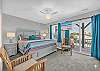 King master bedroom - located on 1st floor 
