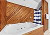 Full Bathroom - Located on top floor off queen bedroom 
