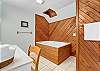 Full Bathroom - Located on top floor off queen bedroom 