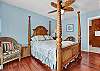 Queen Bedroom w/ ensuite- Located on Top Floor