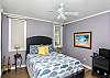 Additional photos - Vitamin Sea Cottage. Queen bedroom on 2nd (main bedroom) floor. 

****Click on the Media Tab for this property to view a great interactive floor plan and photo file!****