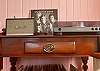 Enjoy the LP's provided or bring your own to enjoy on our retro turntable!