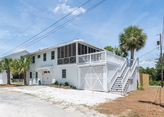 Welcome to SeaSalt c1954! This home is only three cottages back from the beach with direct beach access.