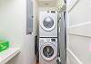 Washer and Dryer in the laundry room.