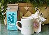 Enjoy your complimentary sample of Mermaid Morning Bliss coffee while here; available for purchase in full-size bag at Seaside Sisters. Proceeds support sea turtle preservation on Tybee and throughout the world!