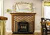 Beautiful fireplace at A Shore Thing!
