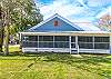 Distance view of great screened in side porch!