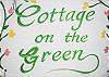 Cottage on the Green sign.