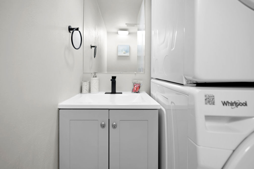 Laundry area
