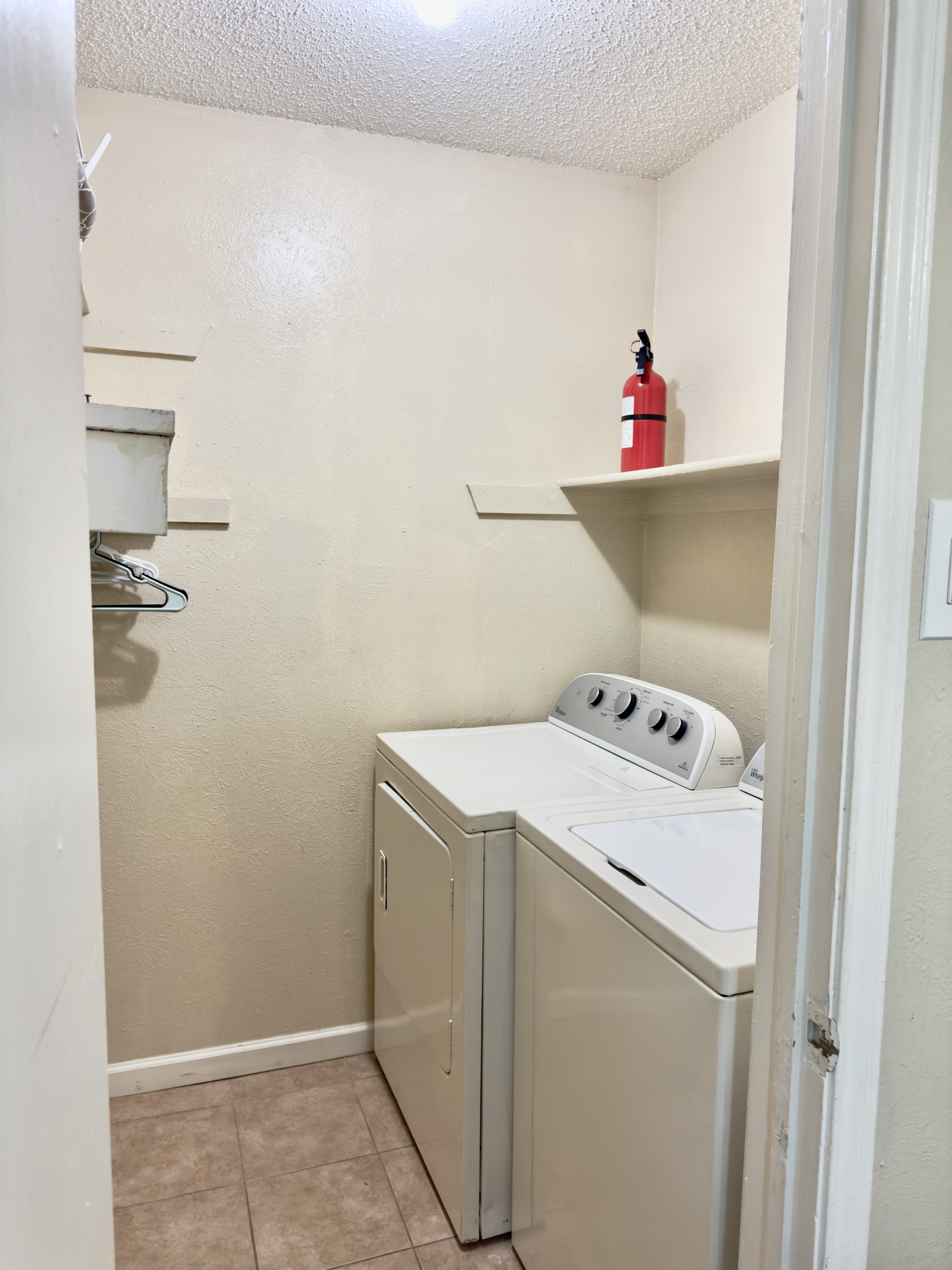 Laundry area