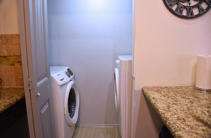 Laundry area