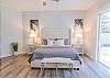 Master suite with private pool access
