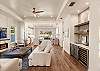 Open plan creates the ultimate entertainment space