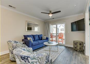 Marsh Villas O-2 - 2nd Row Ocean View - Cherry Grove Section, a Vacation Rental in Myrtle Beach