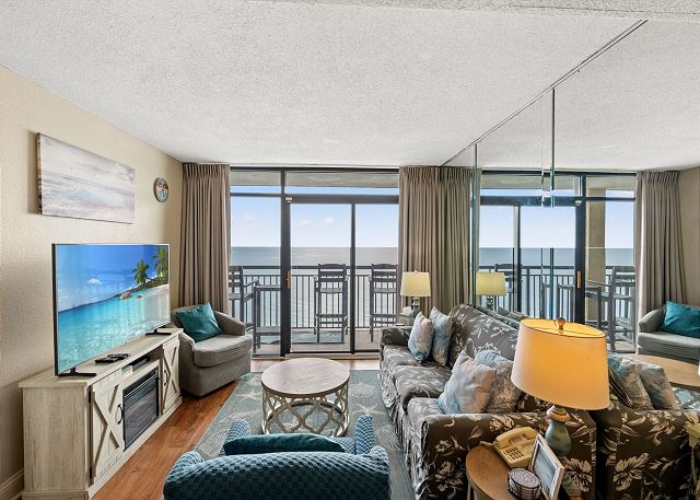 Oceanfront Living Room