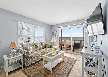 Nautical Watch 301 - Oceanfront - Windy Hill Section, a 3 bedroom, 2 bathroom vacation rental located in North Myrtle Beach, SC