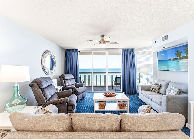 Oceanfront Living Room