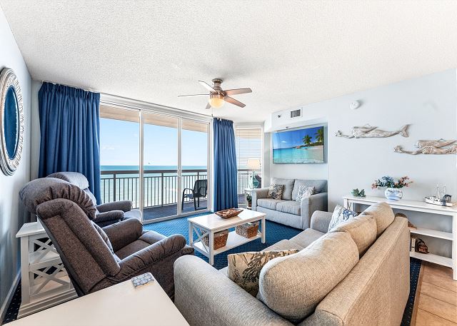 Oceanfront Living Room