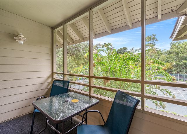 Private Screened In Balcony