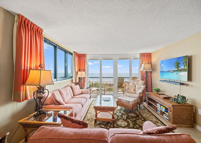 Oceanfront Living Room