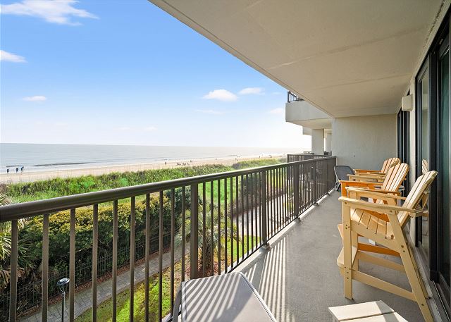 Private Oceanfront Balcony 