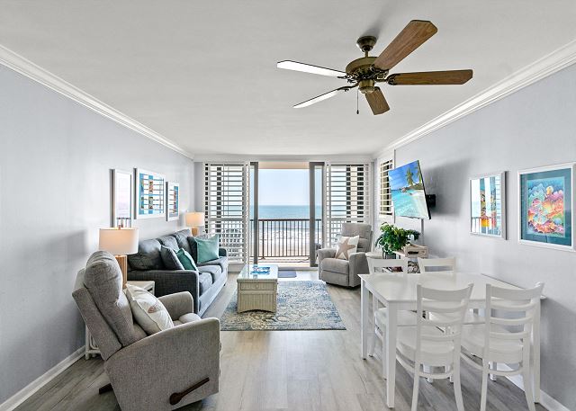 Oceanfront Living Room