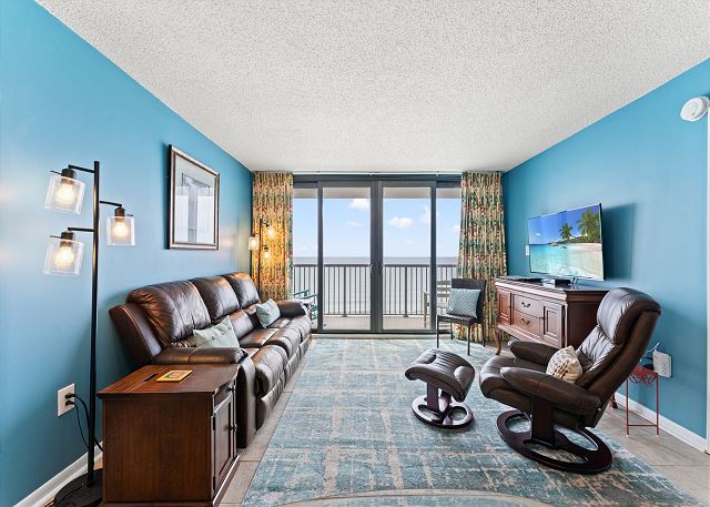 Oceanfront Living Room