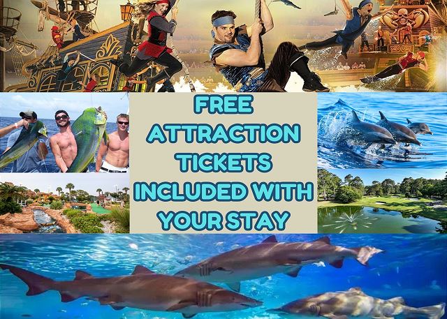 Free Attraction Tickets Included With Your Stay