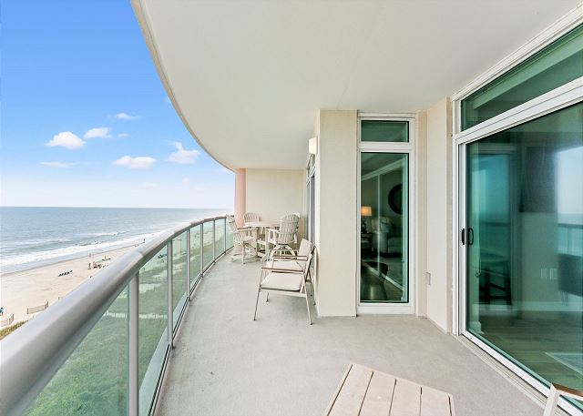 Private Oceanfront Balcony