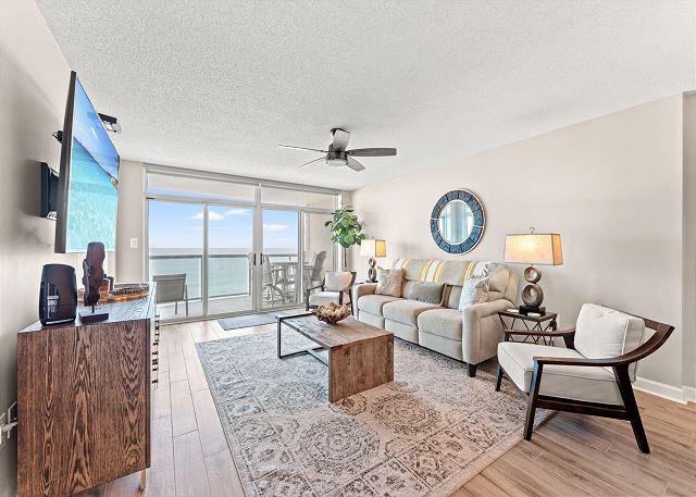 Oceanfront Living Room