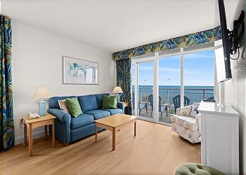 Bay Watch Resort N 302-Oceanfront-Crescent Beach, a Vacation Rental in Myrtle Beach
