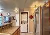 Stackable washer and dryer for guest use! 