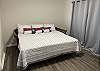 Guest Bedroom with king sized bed! 