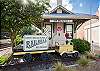 The historic Railroad Museum in Downtown New Braunfels.
