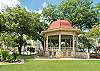 The gazebo on the circle of Downtown New Braunfels.
