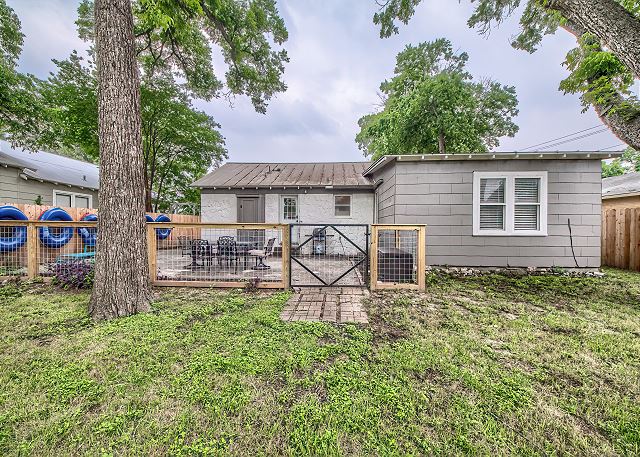 Pet friendly property with a fenced in back yard! 