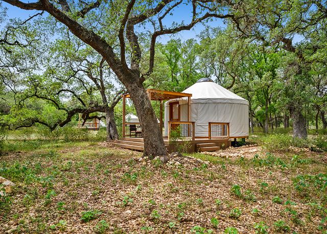 Texas Yurt Haus. 