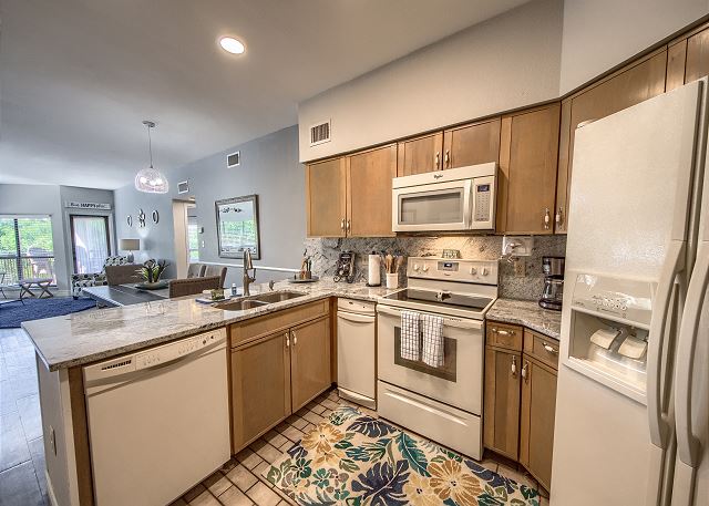 Fully Equipped Kitchen with all your essentials! 