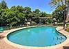 Community Pool overlooking the Comal River