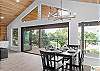 Dining Room table overlooking the beautiful Canyon Lake! 