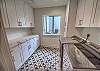 Laundry room with full size washer and dryer for your convenience