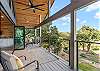 Top Deck with stunning views of the Texas Hill Country! 