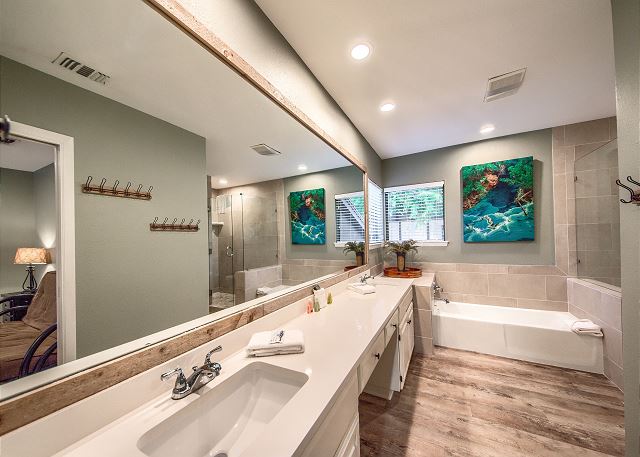 Tubers Paradise Master Bathroom! 