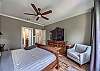 King bed and smart TV