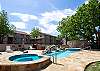 This complex has 2 stunning pools and 4 hot tubs! 