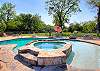Riverside pool and Hot tub! 
